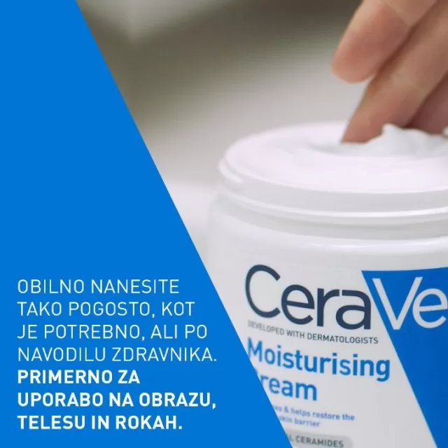 CERAVE HIDRANTNA KREMA ZA LICE I TELO ZA SUVU DO VRLO SUVU KOŽU 340ML