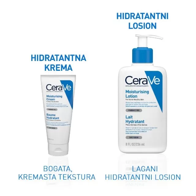 CERAVE HIDRANTNA KREMA ZA LICE I TELO ZA SUVU DO VRLO SUVU KOŽU 177ML