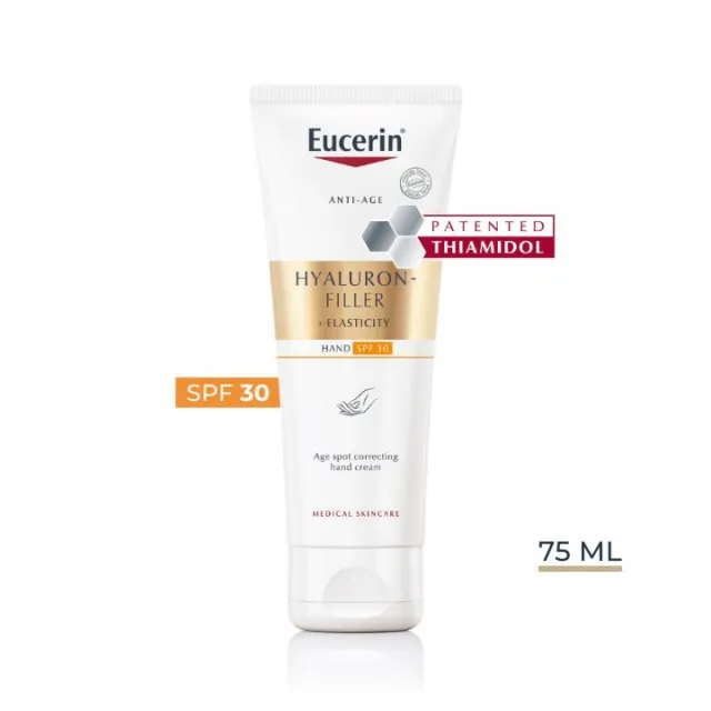 EUCERIN HYALURON-FILLER+ELASTICITY KREMA ZA RUKE SPF30 75ML