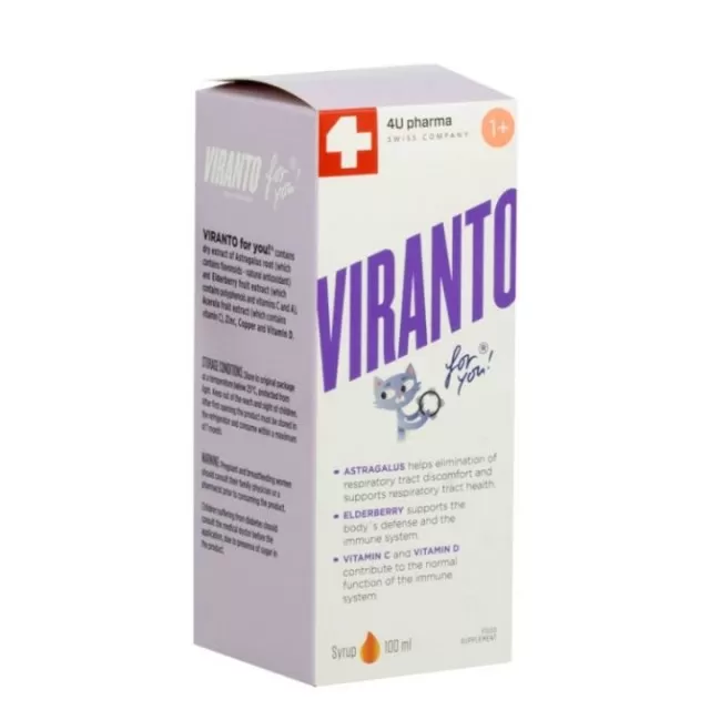 VIRANTO SIRUP 1+ 100ML