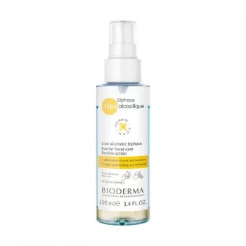 BIODERMA DVOFAZNI LIPO ALKOHOLNI SPREJ ZA NEGU I DEZINFEKCIJU RUKU 100ML