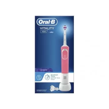ORAL-B Električna četkica Power D100 Vitality 3D White Pink