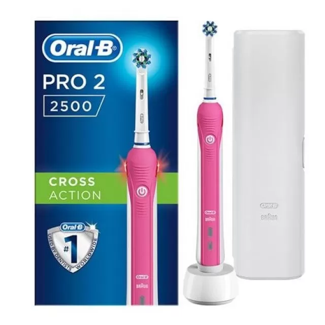 ORAL-B Električna četkica Power Pro 2500 (Pink)