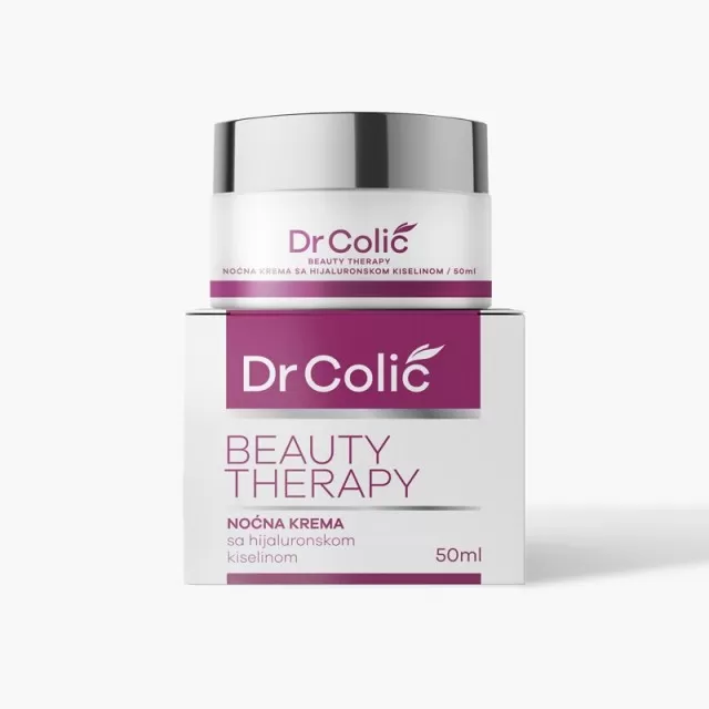 DR COLIĆ BEAUTY THERAPY NOĆNA KREMA SA HIJALURONSKOM KISELINOM 50 ML