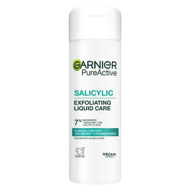 GARNIER PURE ACTIVE TEČNA NEGA SA EFEKTOM PILINGA 120ML