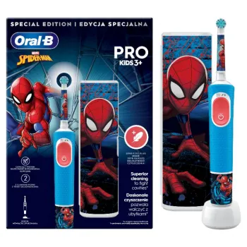 ORAL-B ELEKTRIČNA ČETKICA VITALITY PRO SPIDERMAN + KUTIJA