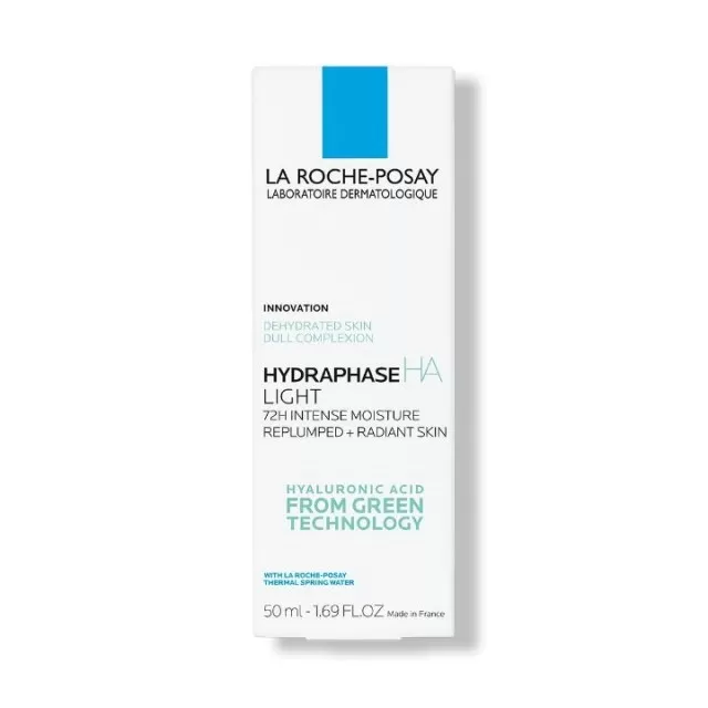La Roche-Posay HYDRAPHASE HA LIGHT Lagana hidratantna nega s hijaluronskom kiselinom za punoću i sjaj kože, normalna do mešovita koža, 50 ml