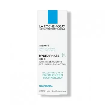 La Roche-Posay HYDRAPHASE HA RICH Bogata hidratantna nega s hijaluronskom kiselinom za punoću i sjaj kože, suva koža, 50 ml