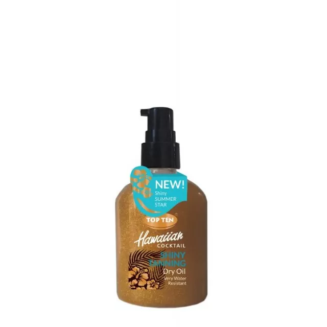 TOP TEN SUN HAWAIIAN COCKTAIL - SHINY DRY OIL 75ML