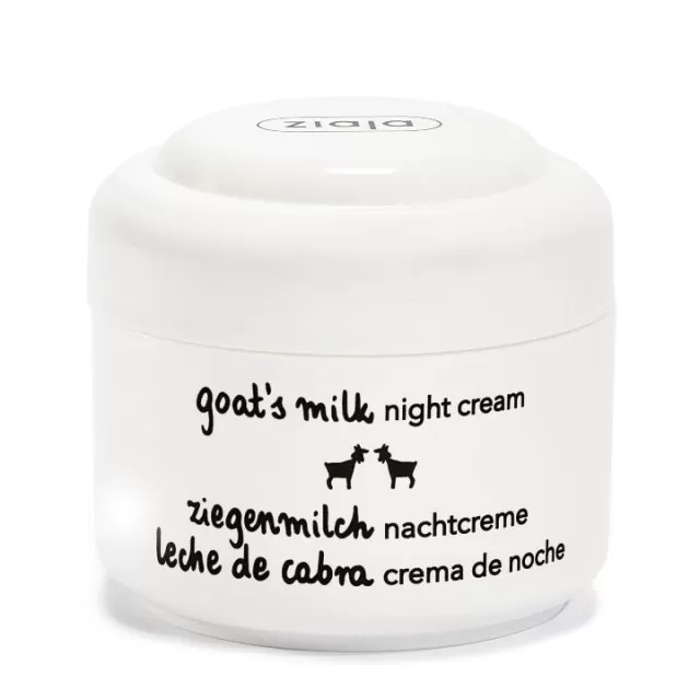 ZIAJA KOZIJE MLEKO NOĆNA KREMA ZA LICE 50ML