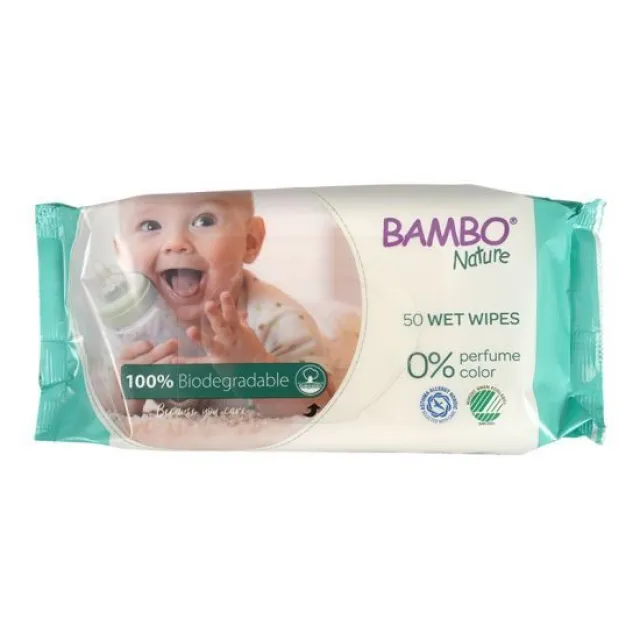 BAMBO NATURE VLAŽNE MARAMICE A50