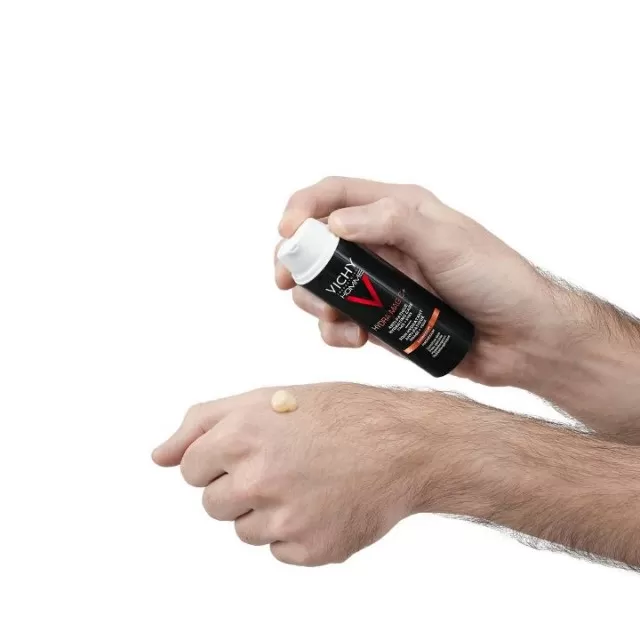 VICHY HOMME HYDRA MAG C+ Hidrantna nega protiv znakova umora za lice i područje oko očiju, 50 ml