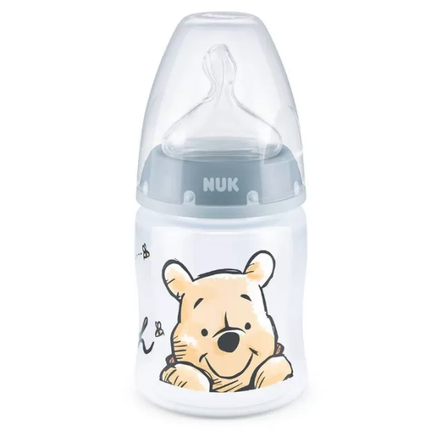 NUK PLASTIČNA FLAŠICA SA INDIKATOROM TEMPERATURE WINNIE THE POOH 150ML