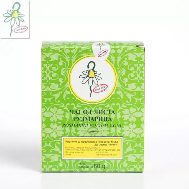 ČAJ RUZMARIN LIST 80G JP