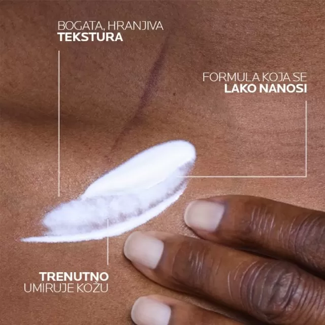 La Roche-Posay CICAPLAST BAUME B5 Balzam za bebe, decu i odrasle koji obnavlja i umiruje nadraženu kožu i trenutno umiruje osećaj peckanja, 40 ml