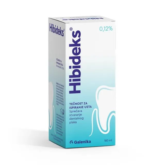 HIBIDEKS 0,12% tečnost za ispiranje usta 180ml