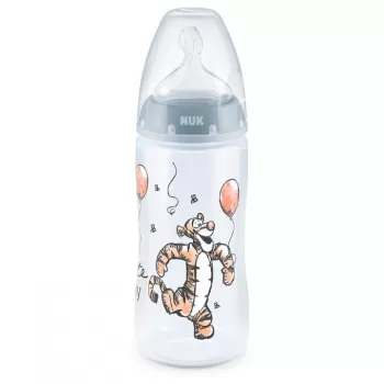 NUK PLASTIČNA FLAŠICA SA INDIKATOROM TEMPERATURE WINNIE THE POOH 300ML