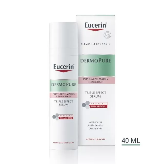 EUCERIN DERMOPURE SERUM SA TROSTRUKIM EFEKTOM 40ML