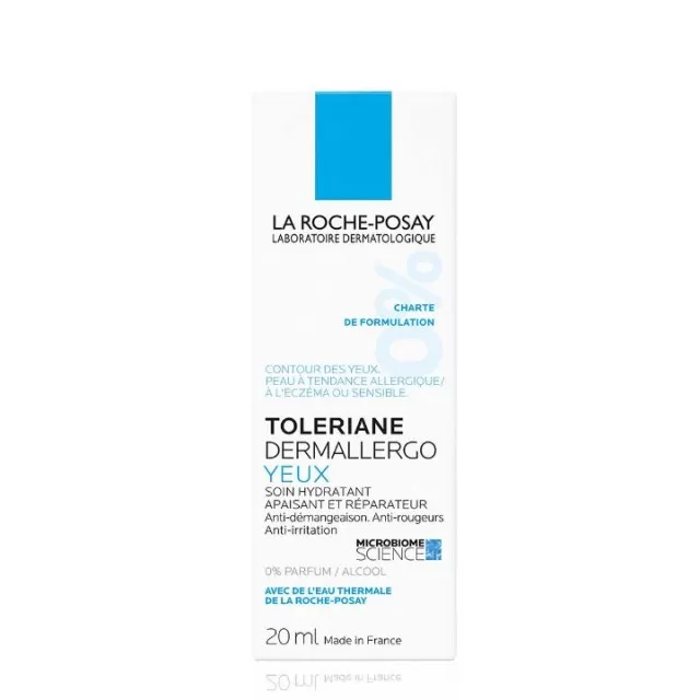 La Roche-Posay TOLERIANE DERMALLERGO EYES Hidratantna krema za svakodnevnu upotrebu na koži područja oko očiju sklonoj alergijama, 20 ml