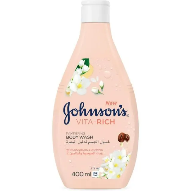 JOHNSON'S VITA-RICH HRANLJIVI GEL ZA TUŠIRANJE 400ML