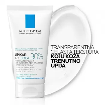 La Roche-Posay LIPIKAR UREA GEL 30% za ciljanu primenu na suvim i grubim delovima kože 50ml