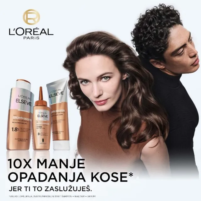 LOREAL ELSEVE GROWTH BOOSTER SERUM PROTIV OPADANJA KOSE 102ML