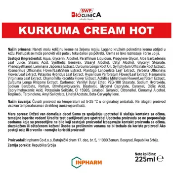 KURKUMA CREAM HOT 225 ML