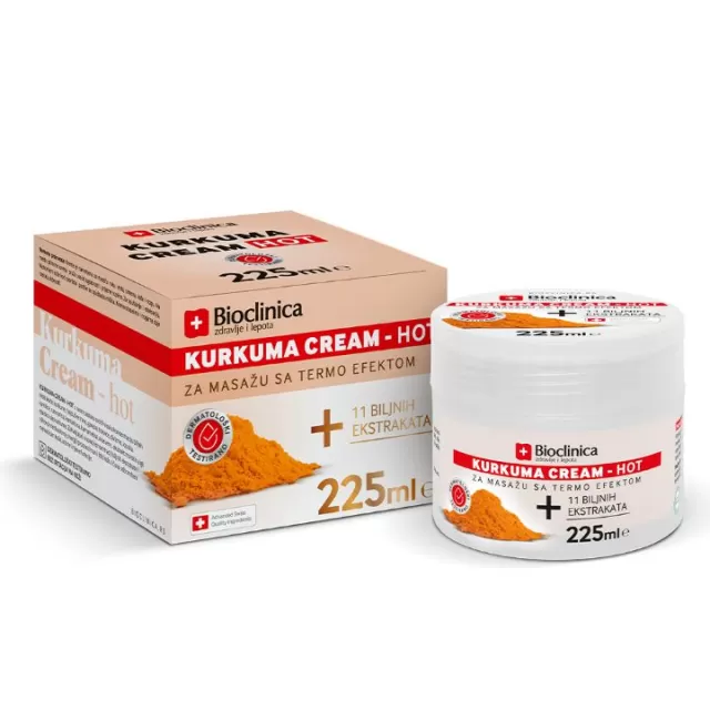 KURKUMA CREAM HOT 225 ML