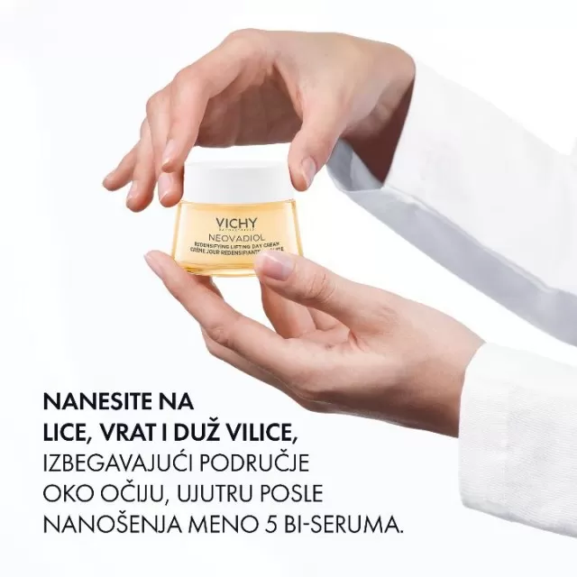 VICHY NEOVADIOL PERIMENO Dnevna nega za gustinu i punoću kože u perimenopauzi, normalna do mešovita koža, 50 ml