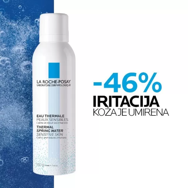 La Roche-Posay EAU THERMALE Termalna voda za osetljivu kožu novorođenčadi, dece, odraslih i trudnica, 150 ml