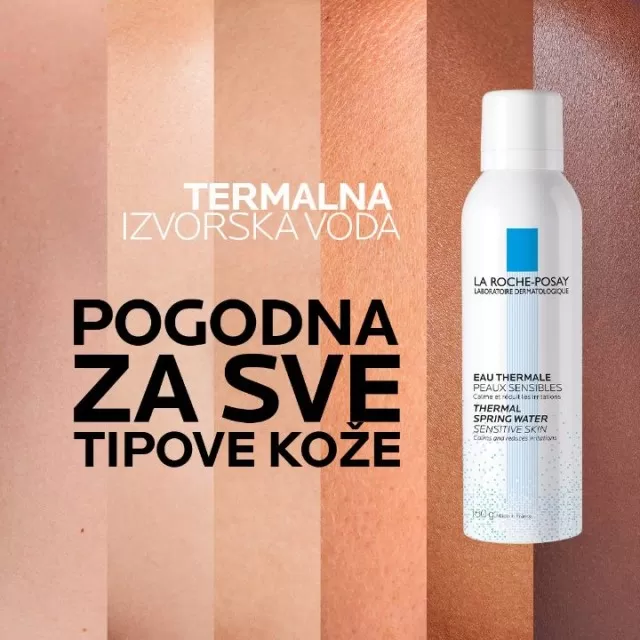 La Roche-Posay EAU THERMALE Termalna voda za osetljivu kožu novorođenčadi, dece, odraslih i trudnica, 150 ml