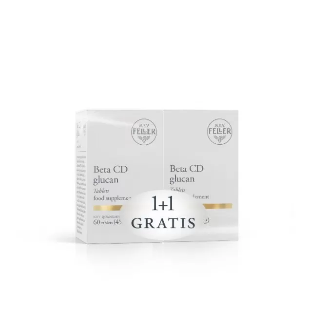 FELLER BETA CD GLUKAN TABLETE 1+1 GRATIS A60+60
