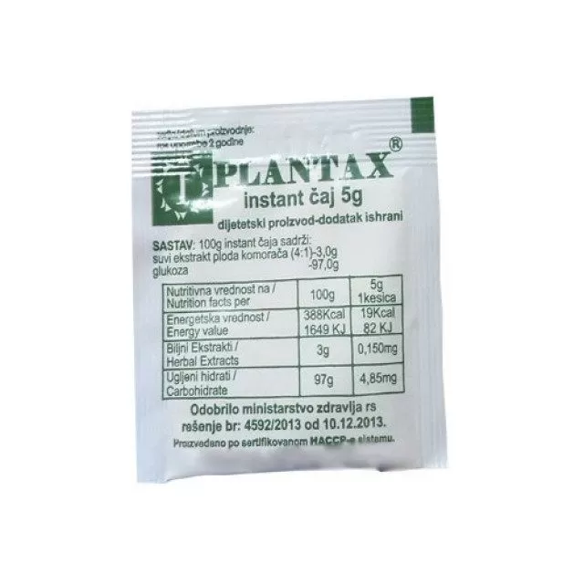 PLANTAX INSTANT ČAJ 5G