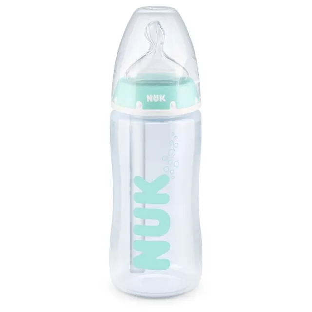 NUK PLASTIČNA ANTICOLIC FLAŠICA SA INDIKATOROM TEMPERATURE 300ML