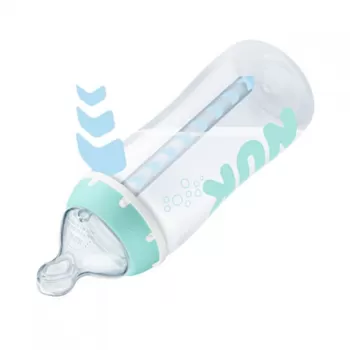 NUK PLASTIČNA ANTICOLIC FLAŠICA SA INDIKATOROM TEMPERATURE 300ML
