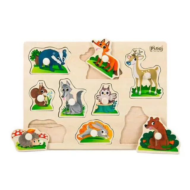 PINO UMETALJKA ŠUMSKE ŽIVOTINJE