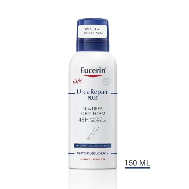 EUCERIN UREAREPAIR PLUS PENA ZA STOPALA SA 10% UREE 150ML