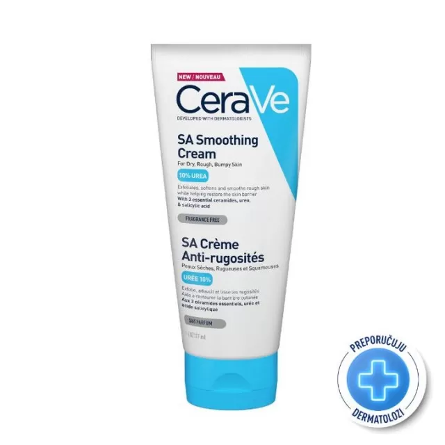 CERAVE SA SMOOTHING KREMA ZA ZAGLAĐIVANJE SUVE I GRUBE KOŽE 177ML