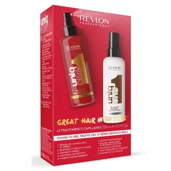 REVLON UNIQ ONE SET SPREJ UNIQ ONE 150ML CLASSIC + COCONUT SPREJ 150ML