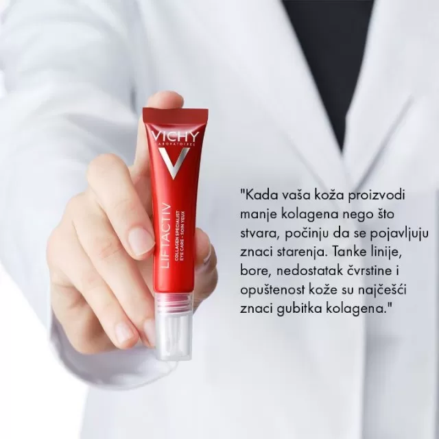 VICHY LIFTACTIV COLLAGEN SPECIALIST nega za područje oko očiju, 15 ml