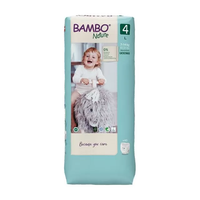 BAMBO NATURE GAĆICE 4 7-14KG, 40 KOMADA