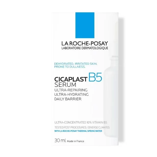 La Roche-Posay CICAPLAST B5 SERUM Ultra-obnavljajući i hidratantni serum za dehidriranu i nadraženu kožu bez sjaja, 30 ml