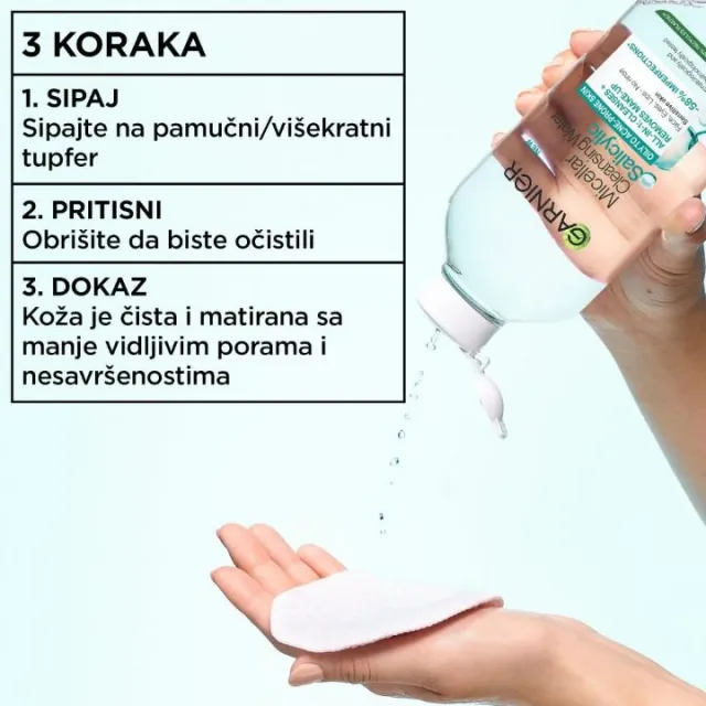 GARNIER PURE ACTIVE SALICYLIC MICELARNA VODA 400ML