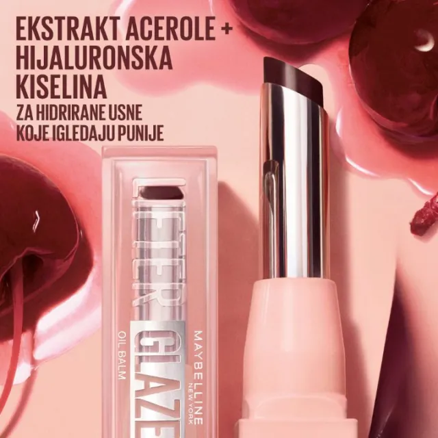 MAYBELLINE NEW YORK LIFTER GLAZE BALZAM ZA USNE PINK DRIP 002