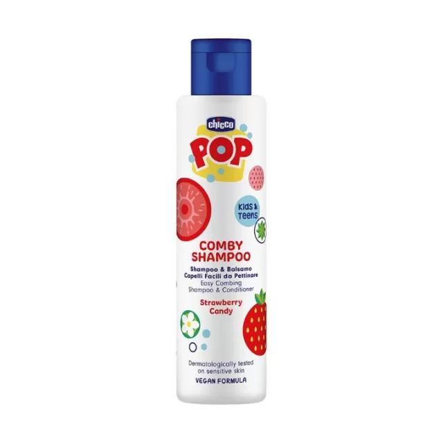 CHICCO POP 2U1 ŠAMPON&REGENERATOR JAGODA 250ML