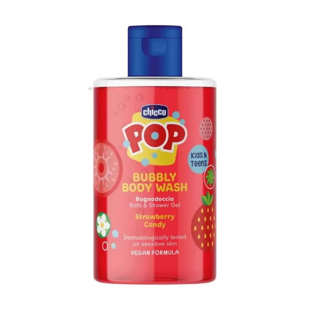 CHICCO POP KUPKA ZA TELO JAGODA 300ML