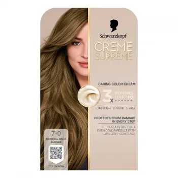 Creme Supreme Farba Za Kosu 7-0 Dark Blonde