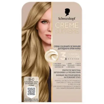 Creme Supreme Farba Za Kosu 8-0 Natural Blonde