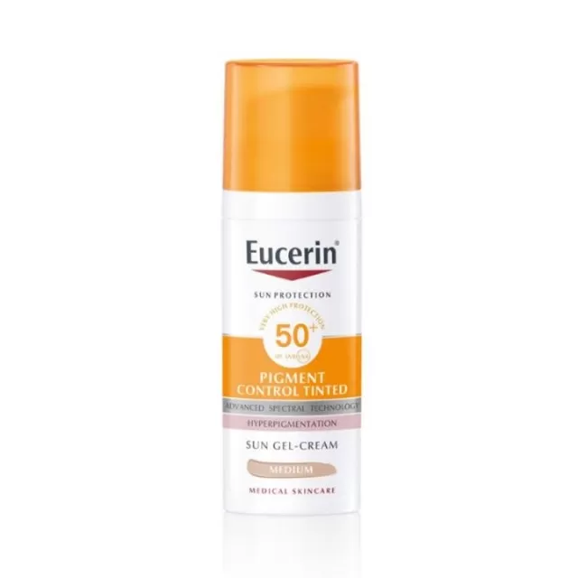 EUCERIN SUN PIGMENT CONTROL TONIRANI FLUID ZA ZAŠTITU OD SUNCA SPF50+ TAMNI 50ML