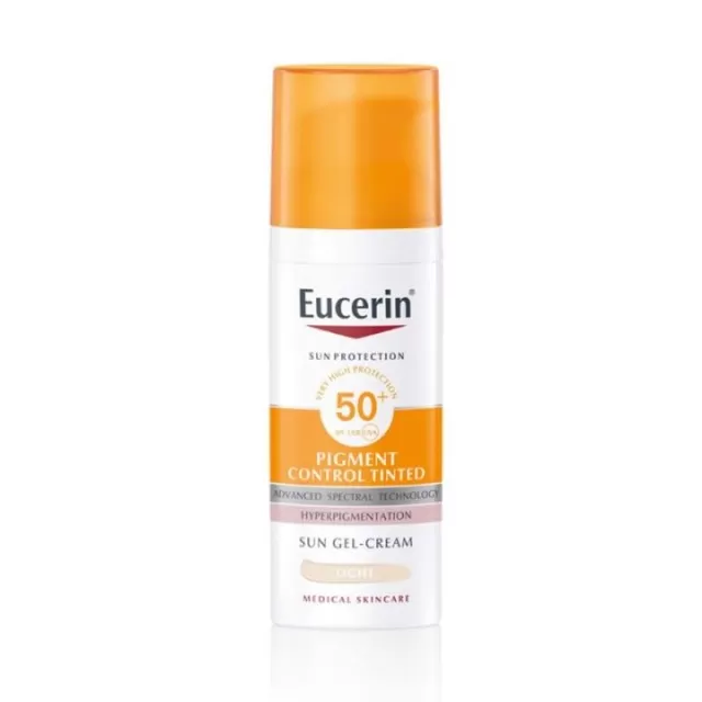 EUCERIN SUN PIGMENT CONTROL TONIRANI FLUID ZA ZAŠTITU OD SUNCA SPF50+ SVETLI 50ML